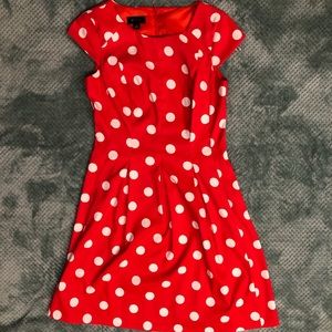 AB Studio Polka Dot Dress